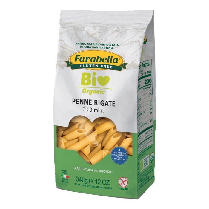 Farabella Pasta Penne Rigate Bio Senza Glutine