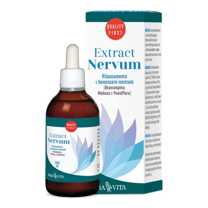 Bioextrat Nervum 50 ml EBV gocce fitoterapiche per sistema nervoso