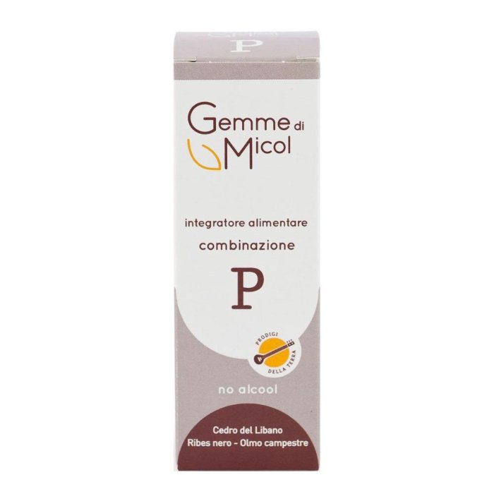 Gemme di Micol P Plus Integratore Naturale a Base di Gemme in Gocce per Uso Orale