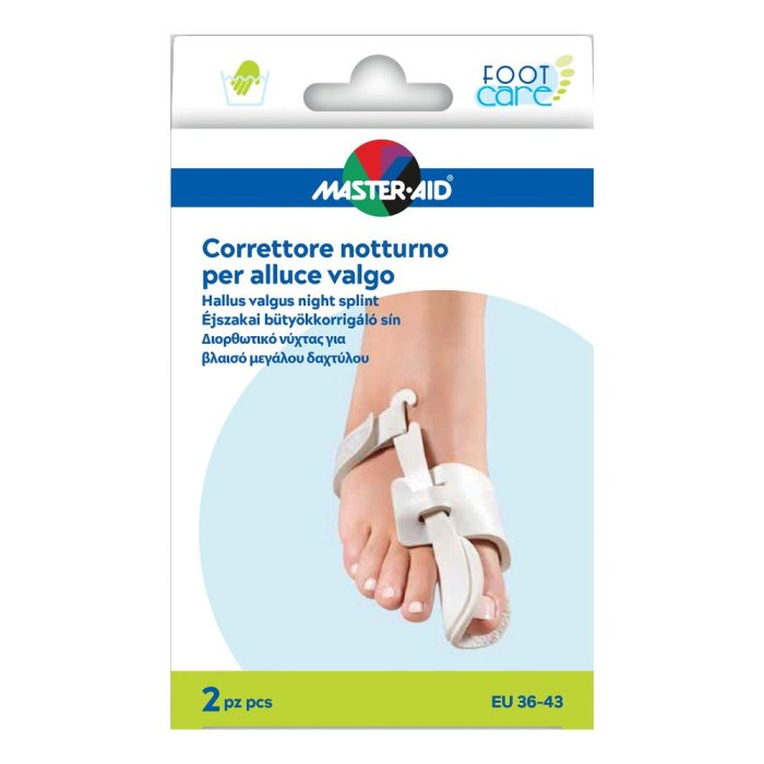 Master-Aid Foot Care - Correttore Notturno per Alluce Valgo 2 correttori