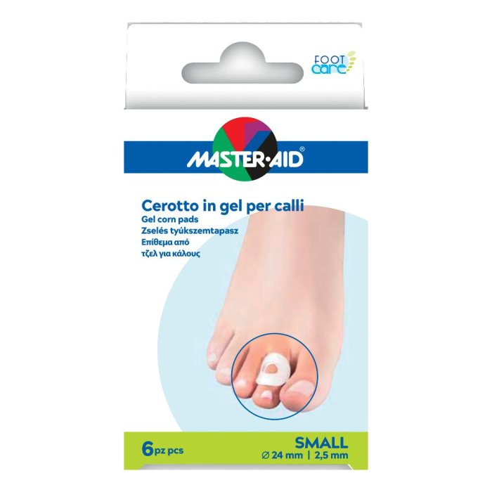 Master-Aid Foot Care - Cerotto in Gel per Calli Taglia Small 6 cerotti