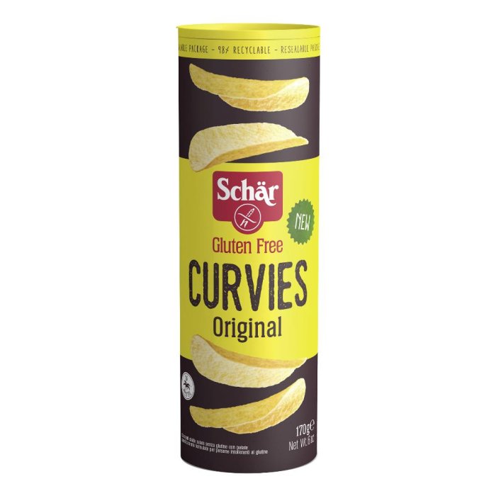 Schar Patatine Curvies Original Senza Glutine 170g 