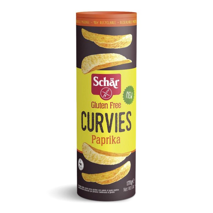 Schar Curvies Paprika 170g