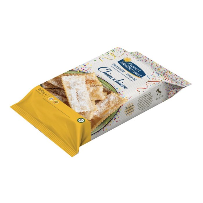 Piaceri Mediterranei - Chiacchiere Senza Glutine 100G