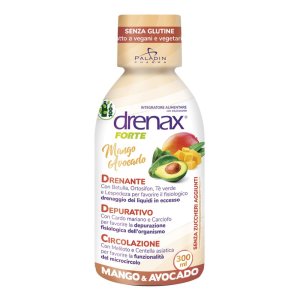 Paladin Pharma Sostegno per la Salute Drenax Forte Mango Avocado Integratore Alimentare 300 ml