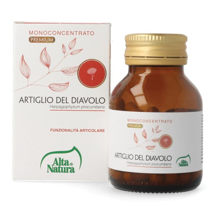 Artiglio del Diavolo A Natura 45 Capsule Integratore Naturale per Articolazioni e Dolori Muscolari