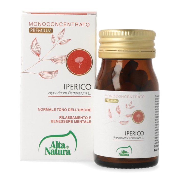Alta Natura Terranata - Monoconcentrato Iperico 500 mg Integratore 60 Compresse