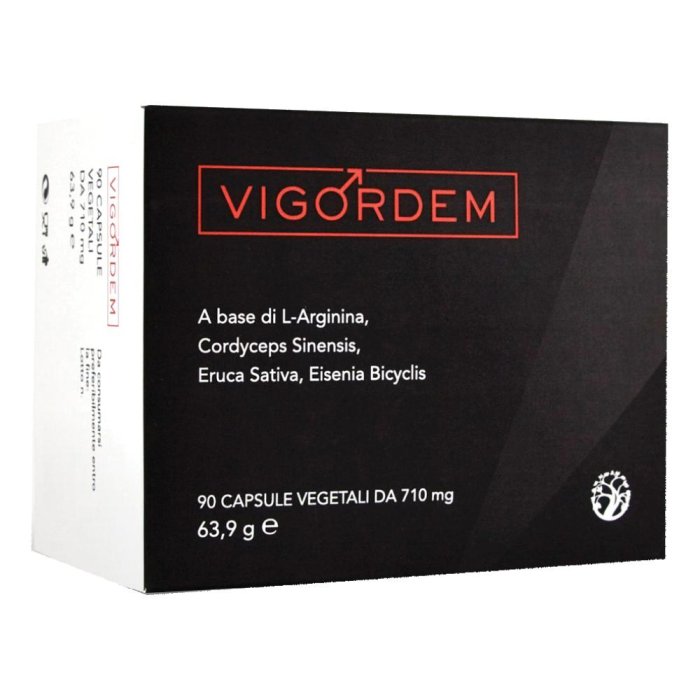 Vigordem - Integratore Alimentare con L-Arginina e Estratti Vegetali 90 capsule