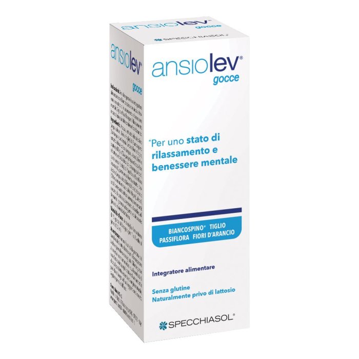Specchiasol Ansiolev Integratore Rilassante contro lo Stress 20 ml