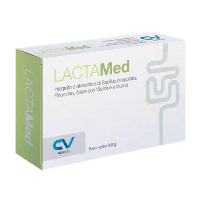 Lactamed Integratore Alimentare 20 Compresse per Flora Intestinale e Benessere Digestivo