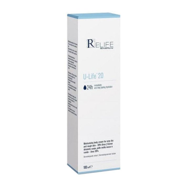 Relife U-Life - 20 Crema Idratante Corpo per pelle Molto Secca Urea 20% 100 ml