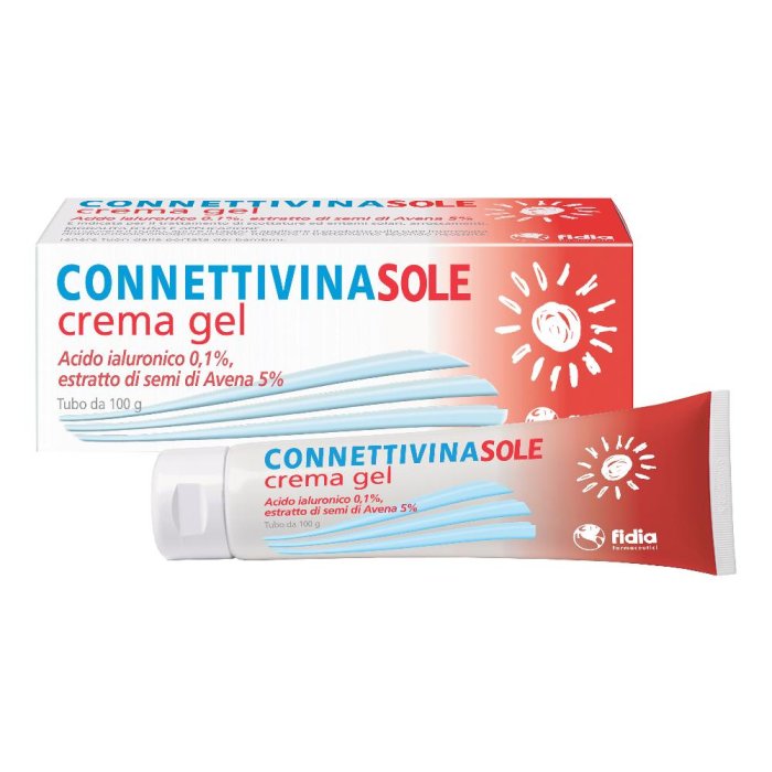 Fidia Connettivina Sole Crema Gel Scottature 100 ml