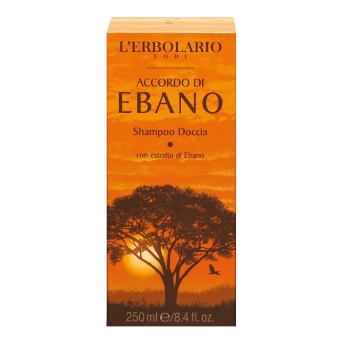 L'Erbolario Accordo di Ebano - Shampoo Doccia 250 ml
