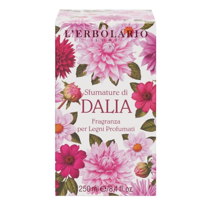 L'Erbolario Sfumature di Dalia - Fragranza per Legni Profumati Profumatore Ambiente 250 ml