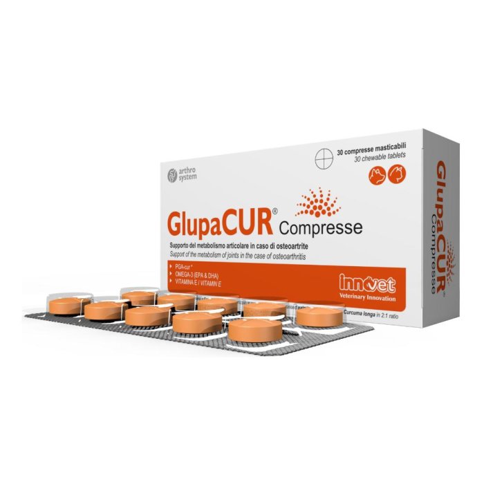 Glupacur 30 Compresse Integratore per Articolazioni e Cartilagini – Supporto per il Benessere e i Dolori Articolari