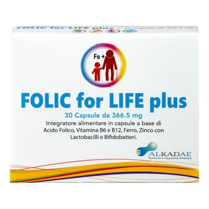 FOLIC FOR LIFE PLUS 30CPS N/F