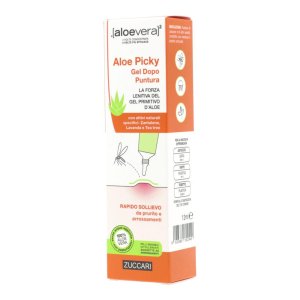 Zuccari Aloevera2 Aloe Picky Gel Dopopuntura Lenitivo 12 Ml