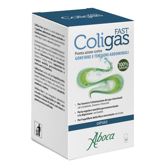 Aboca  Societa' Agricola Coligas Fast 50 Capsule