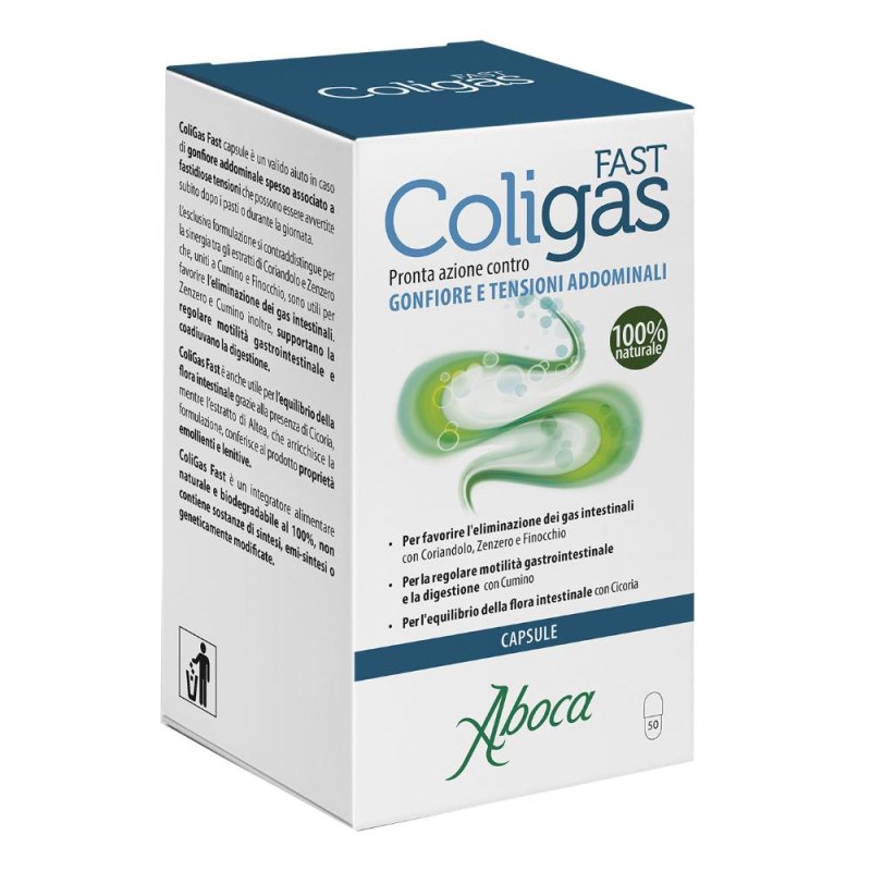 Aboca  Societa' Agricola Coligas Fast 50 Capsule