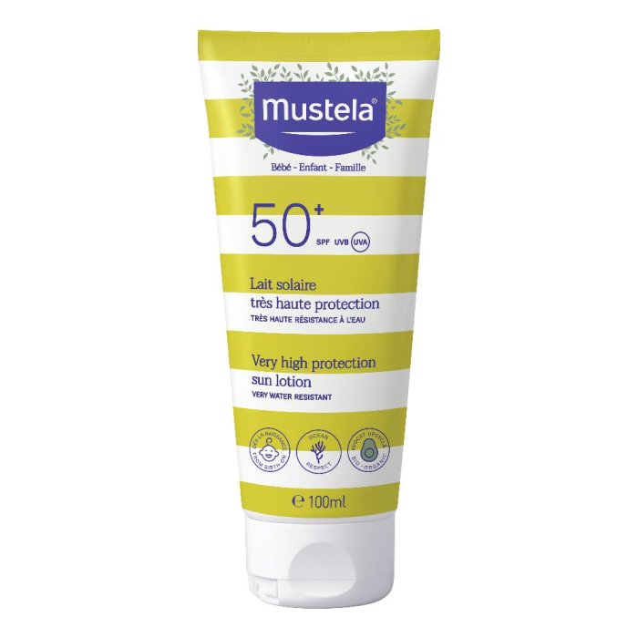 Lab.expanscience Italia Mustela Protezione Solare Spf50+ Tubo 100 Ml New