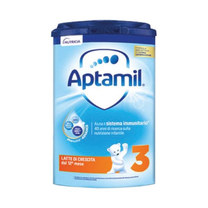 Aptamil 3 Latte di Crescita Latte in Polvere dal 12 ° al 24 ° Mese Compiuto 750g