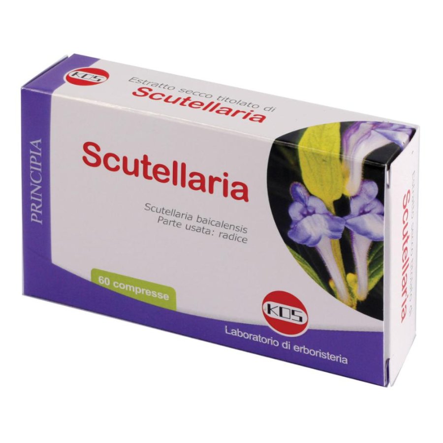 Scutellaria ES 60 compresse - estratto secco di scutellaria per benessere delle vie respiratorie
