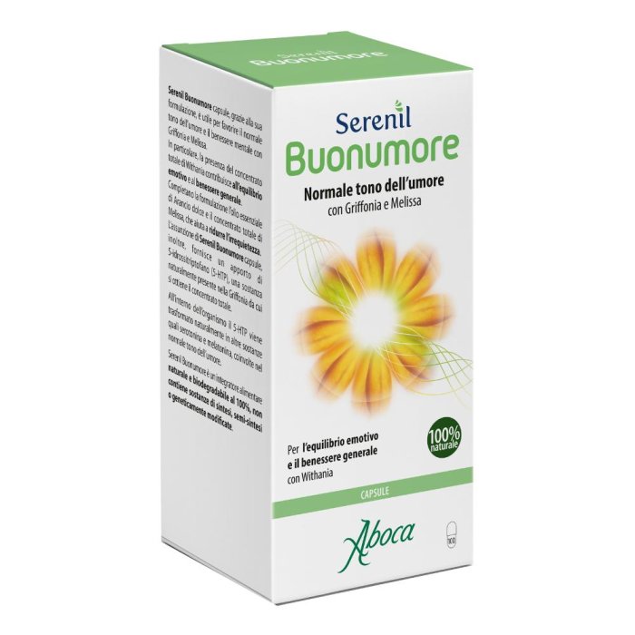Aboca Serenil Buonumore Integratore Tono dell'Umore 100 Capsule
