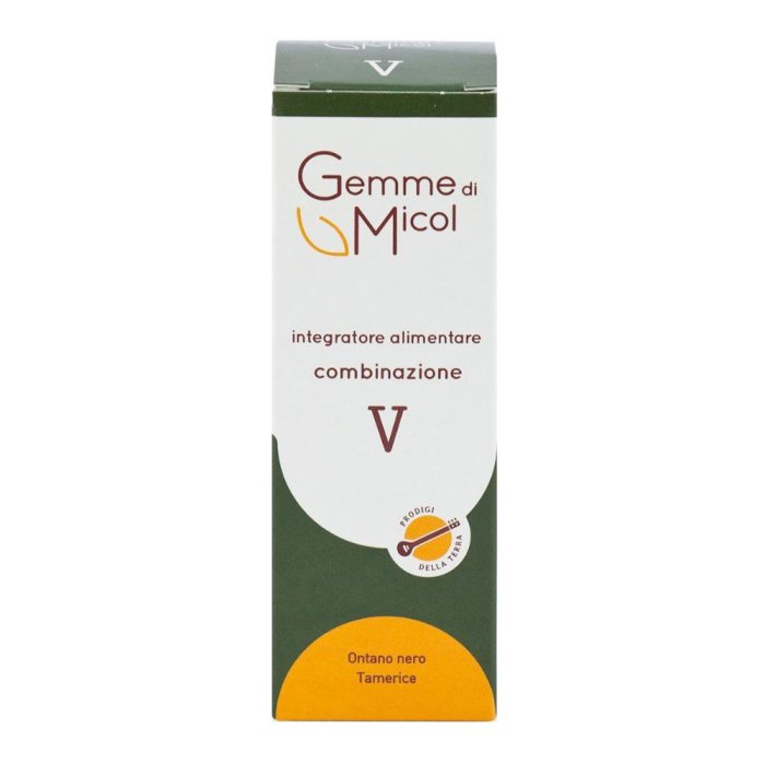 Gemme di Micol V Gocce 30 Millilitri Integratore Naturale a Base di Gemme