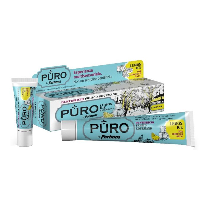 Forhans Puro - Dentifricio Lemon Ice Ultra Forte 75ml