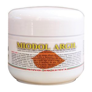 Miodol Argil Crema Fango 250 ml – Crema Corpo con Argilla per Dolori Muscolari e Articolari