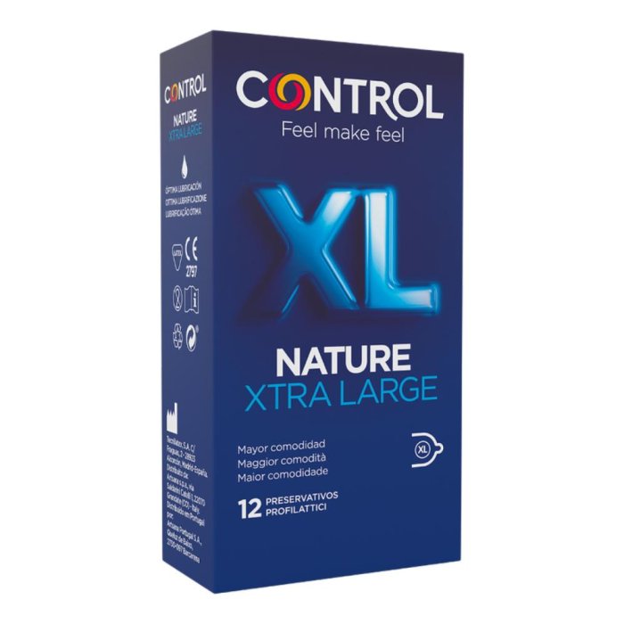 Control Xtra Large preservativi confezione da 12 pezzi