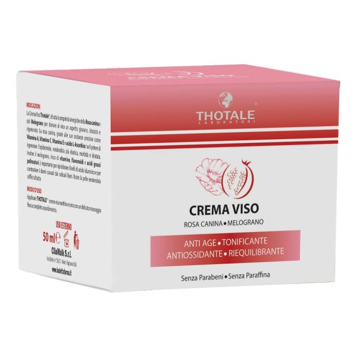 Thotale crema viso rosa canina e melograno 50 ml