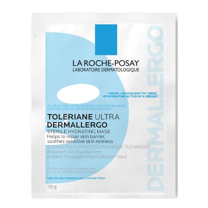 La Roche Posay Toleriane Ultra Dermallergo Sheet Mask Machera Idratante Sterile