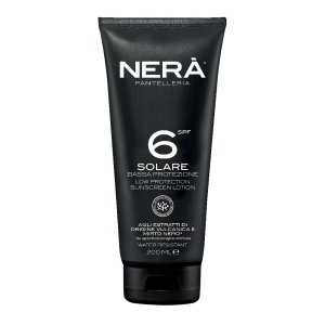 Nerà Crema Solare Viso e Corpo SPF 6 Abbronzante a Bassa Protezione – Crema Idratante Protettiva per Pelle già Abbronzata