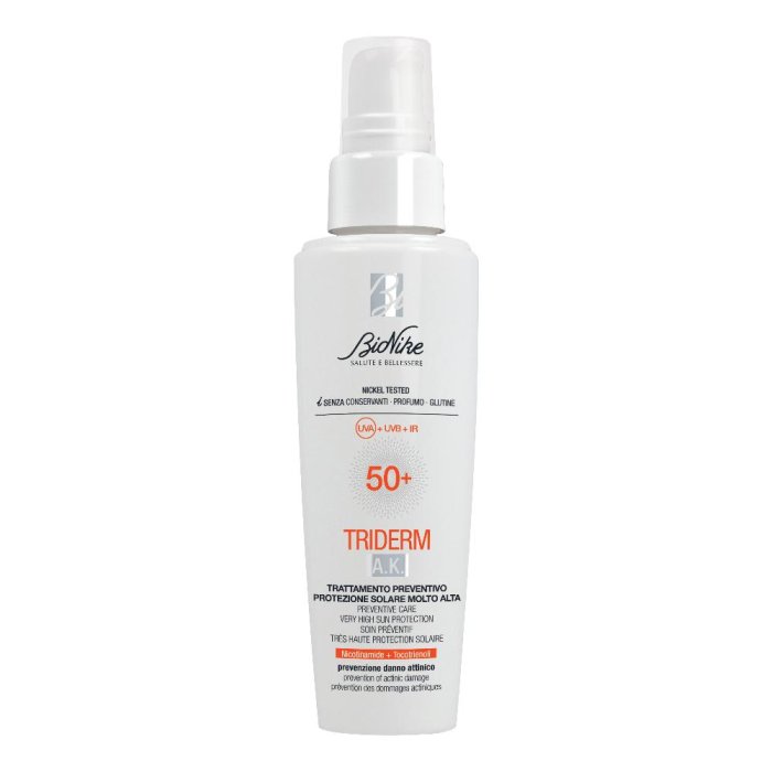 Bionike Defence Sun Triderm A.K. Spf50+ Trattamento Preventivo Solare Cheratosi Attinica 50  ml