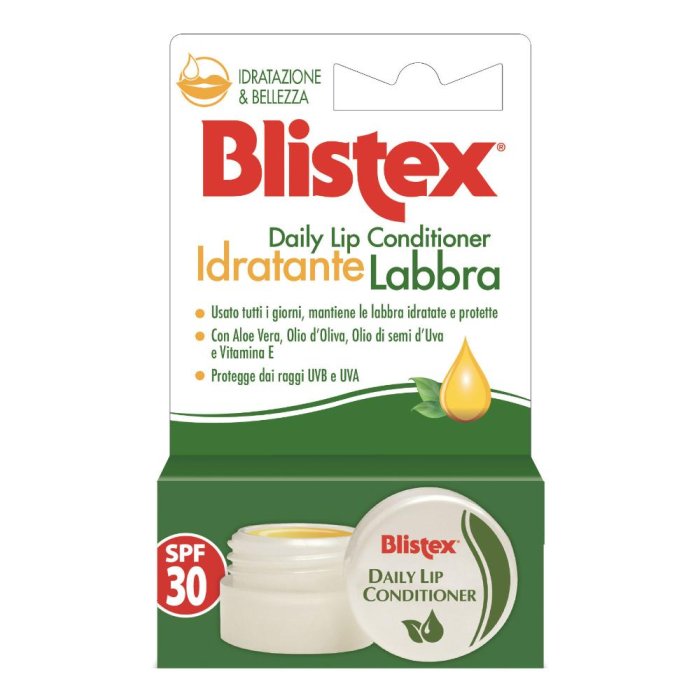 Blistex Daily Lip Conditioner Idratante Labbra SPF30, 7ml