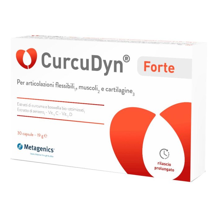 Metagenics Curcudyn Forte Integratore per le Ossa 30 Capsule