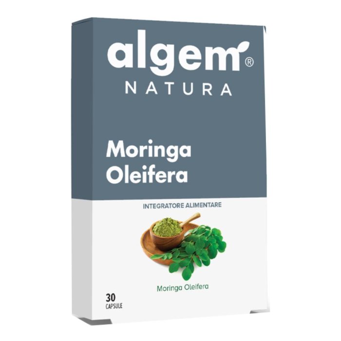 Algem Moringa Oleifera 30 capsule - Integratore alimentare per il benessere generale