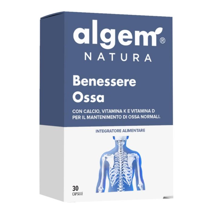 Integratore Benessere Ossa 30 Capsule per la Salute e la Forza delle Ossa