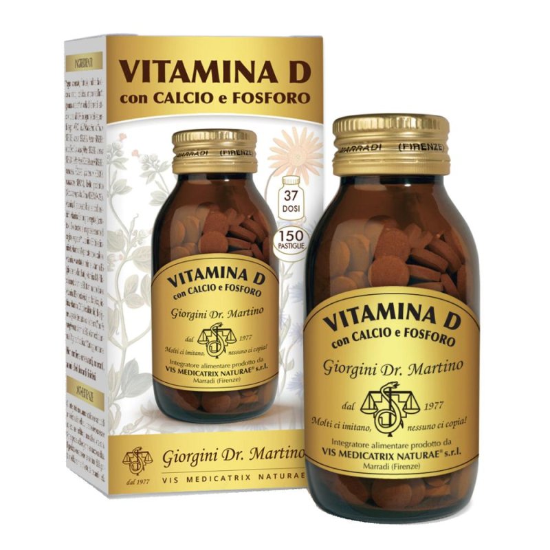 Dr. Giorgini Vitamina D Calcio/Fosforo 150 Pastiglie