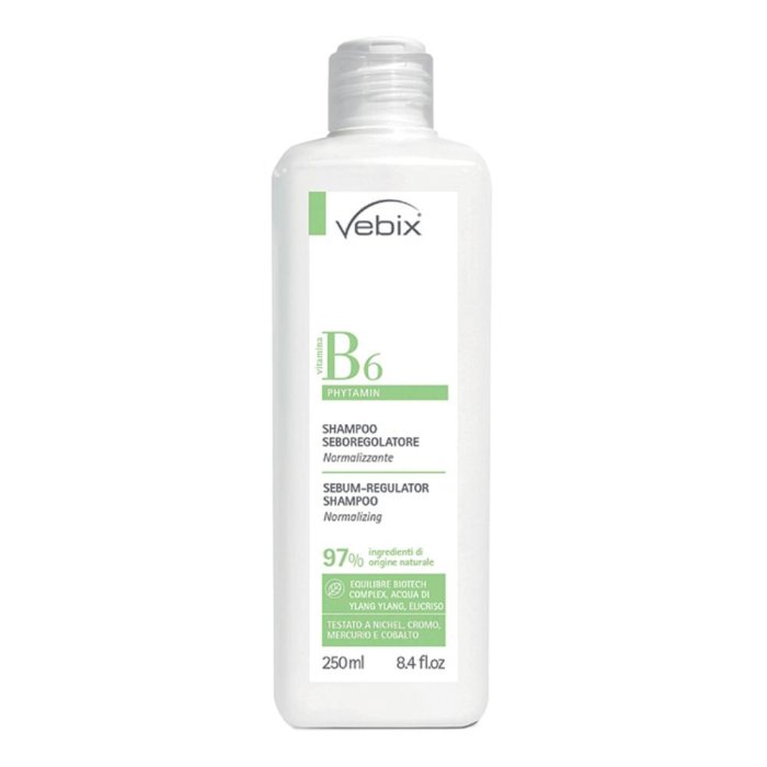 Vebix phytamin shampoo seboregolatore normalizzante 250 ml