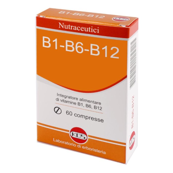 Kos B1-B6-B12 Integratore Multivitaminico 60 Compresse