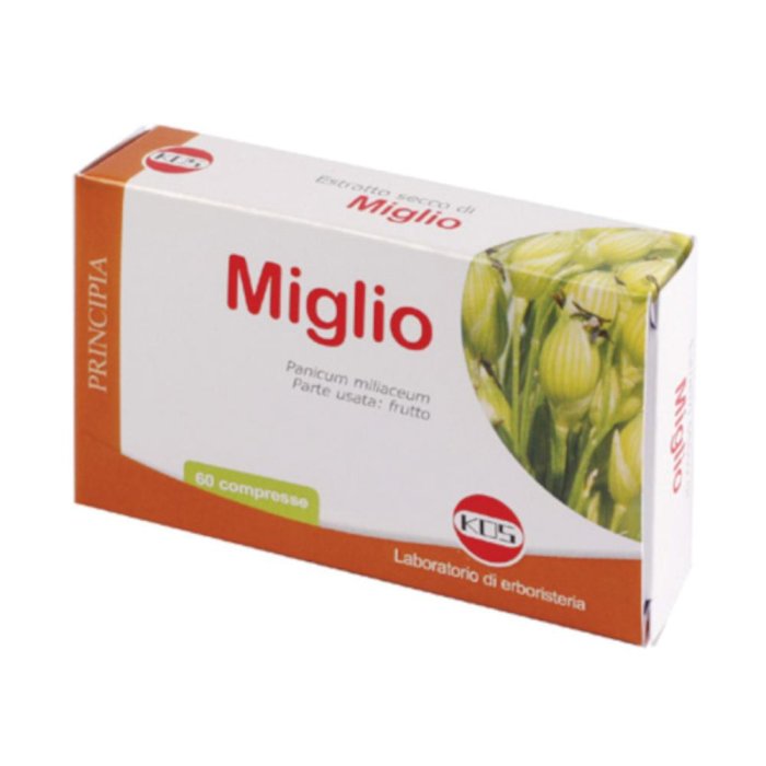 Kos Miglio Estratto Secco Integratore Benessere Unghie e Capelli 60 Compresse