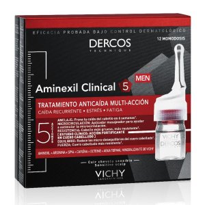Dercos Innovazione e Bellezza dei Capelli Dercos Aminexil Pro Uomo Trattamento Anticaduta 12 Fiale 6 ml