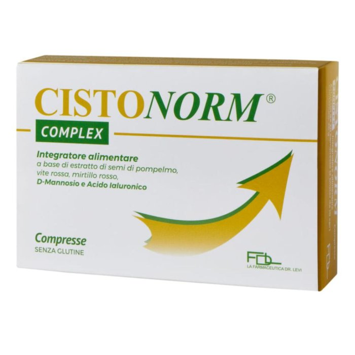 Cistonorm Complex Integratore Alimentare per il Benessere delle Vie Urinarie 20 Compresse