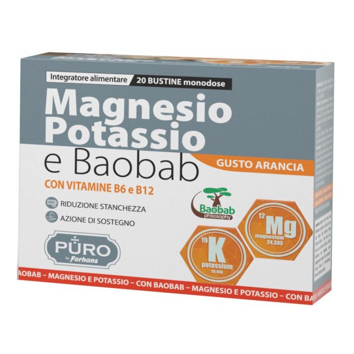 PURO MG/K+Baobab 20Bust.Aranc.