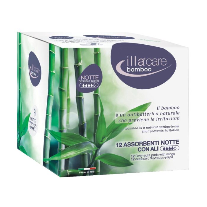 ILLA CARE Bamboo Notte 12pz