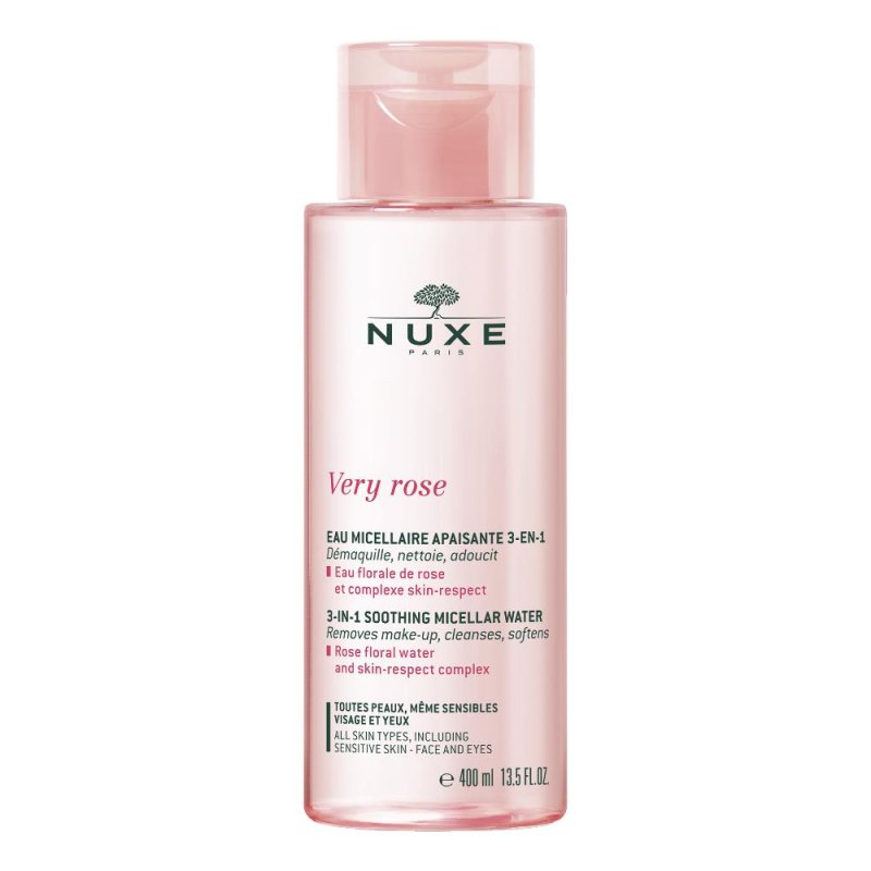  Nuxe Very Rose Acqua Micellare Lenitiva 3 In 1 400ml