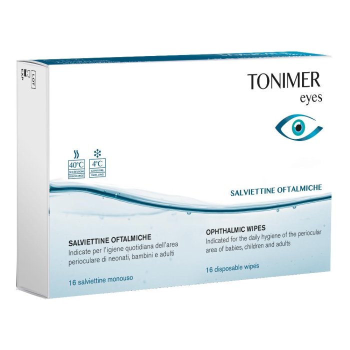 Tonimer Eyes Salviettine Oftalmiche 16 Pezzi