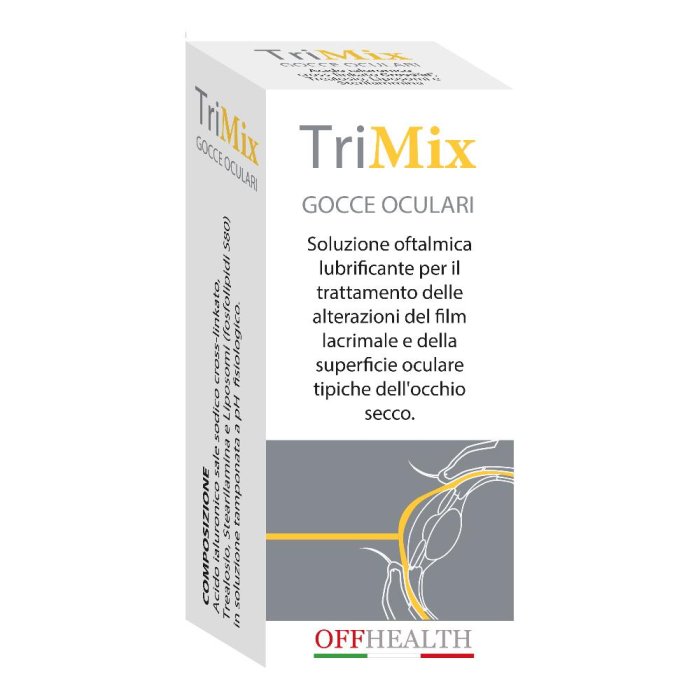 Trimix Gocce Oculari 8ml: soluzione idratante per occhi secchi